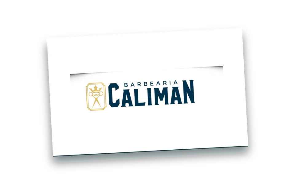 Barbearia Caliman — Logotipo