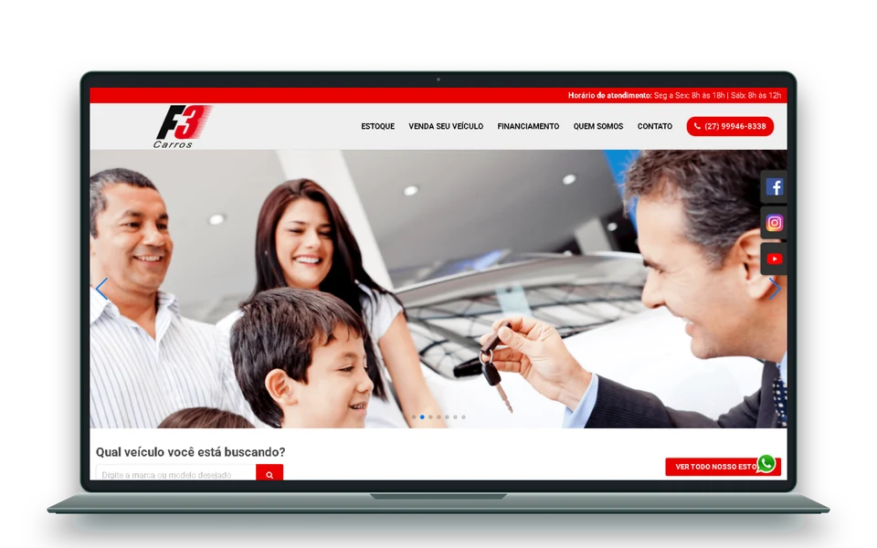 F3 Carros — Site