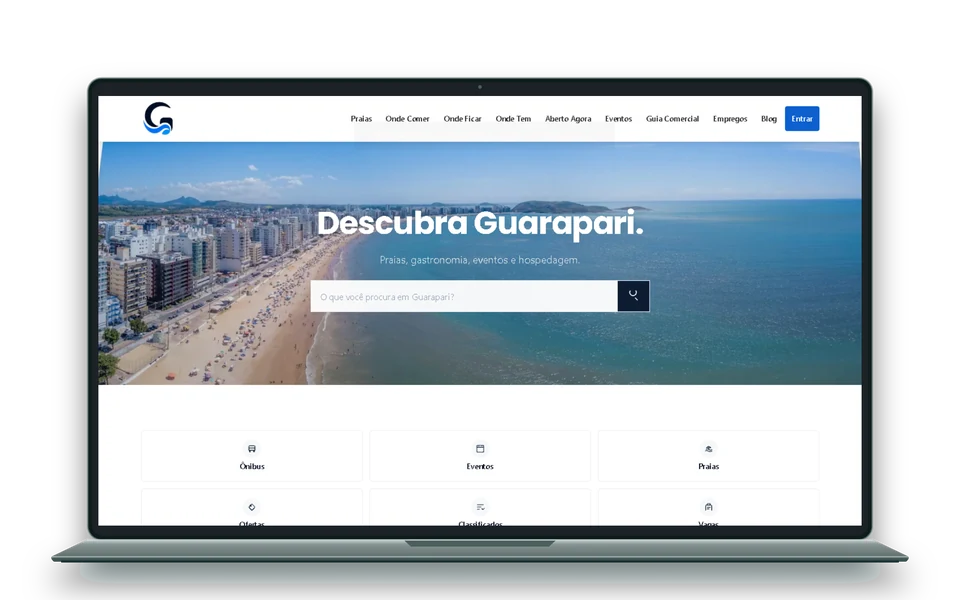 Guia de Guarapari — Site