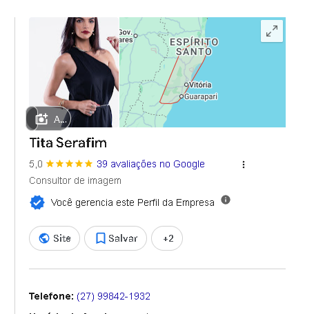 Registro de Tita Serafim · Google na pesquisa do Google